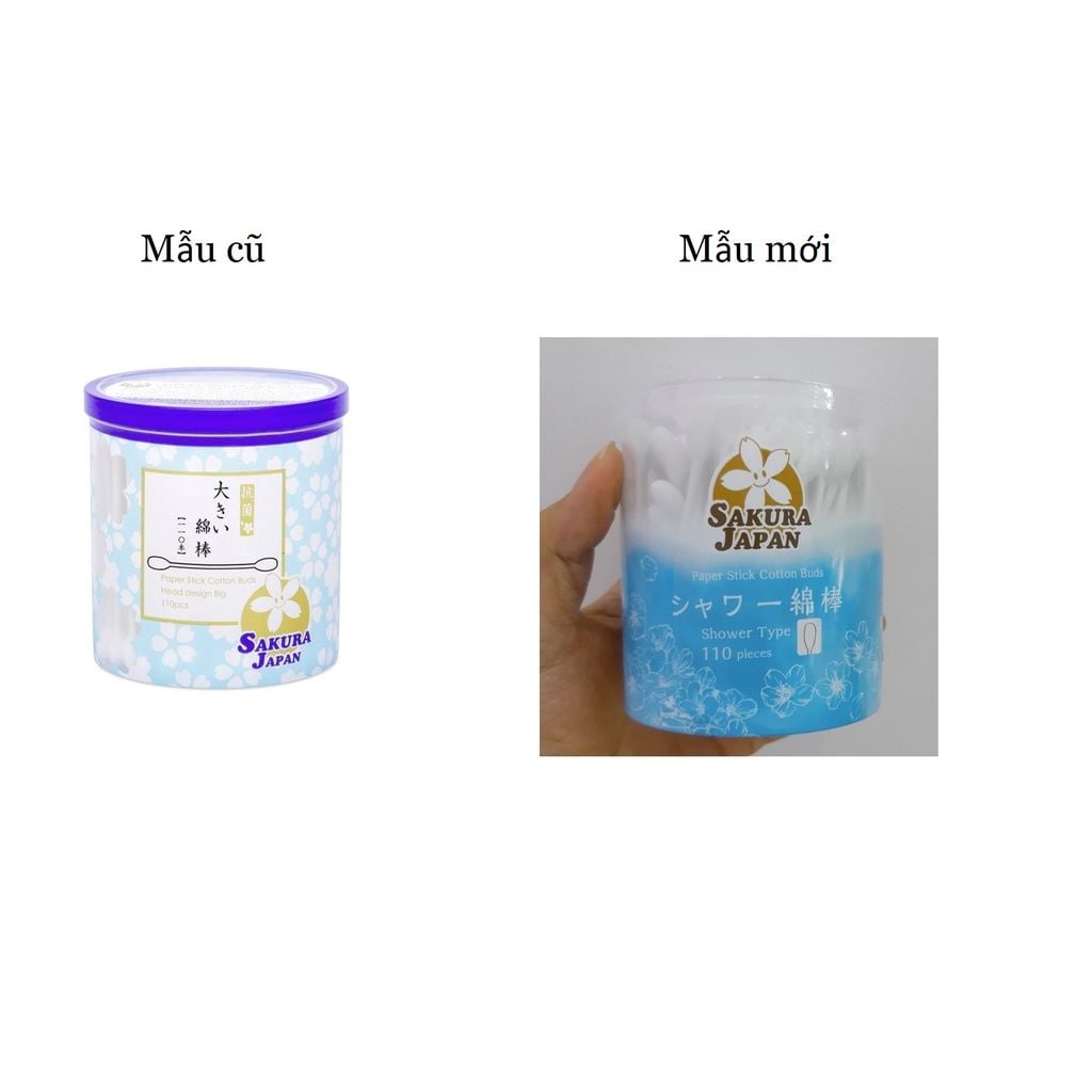  Tăm Bông Sakura TB10 (110 que) - MP3450 