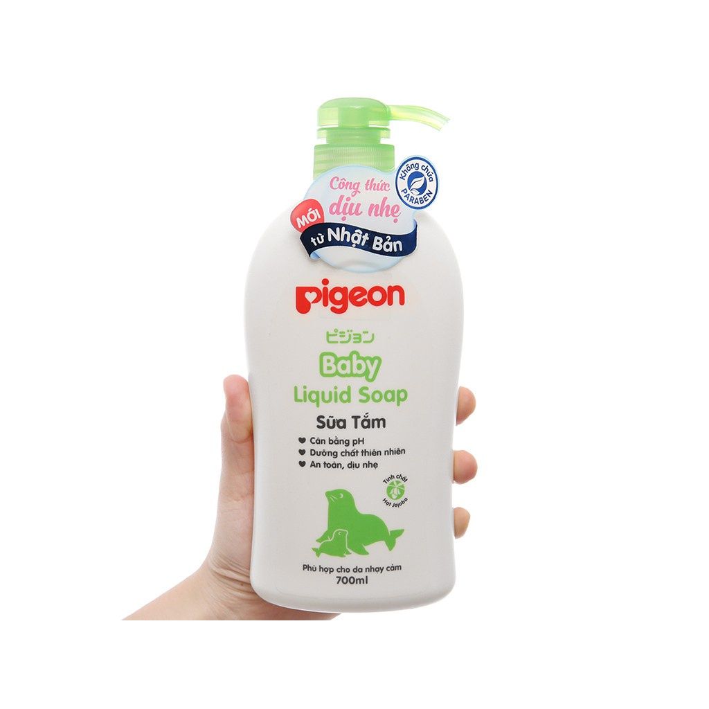  Sữa tắm Pigeon 700ml - Baby Liquid Soap (MP4605) 