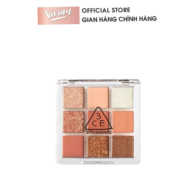 ​​​​​​​Bảng phấn mắt 9 ô 3CE Multi Eye Color Palette - Shoot Again
