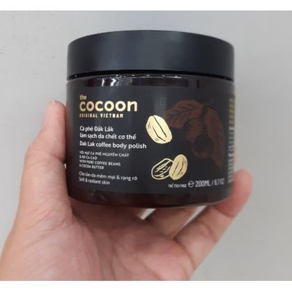  Tẩy tế bào chết toàn thân Cafe CoCoon 200ml - MP8327 