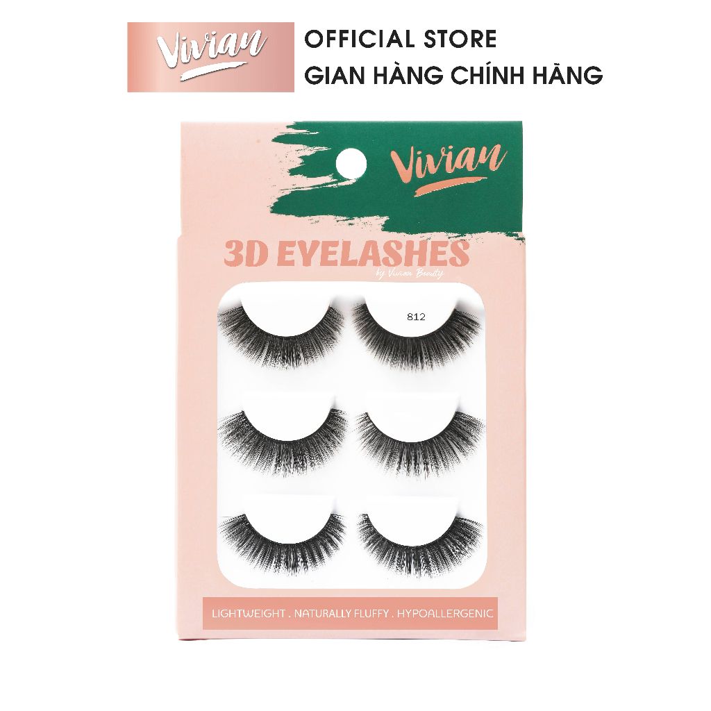  Mi Giả 3D Vivian Beauty Mã 805 - 840 