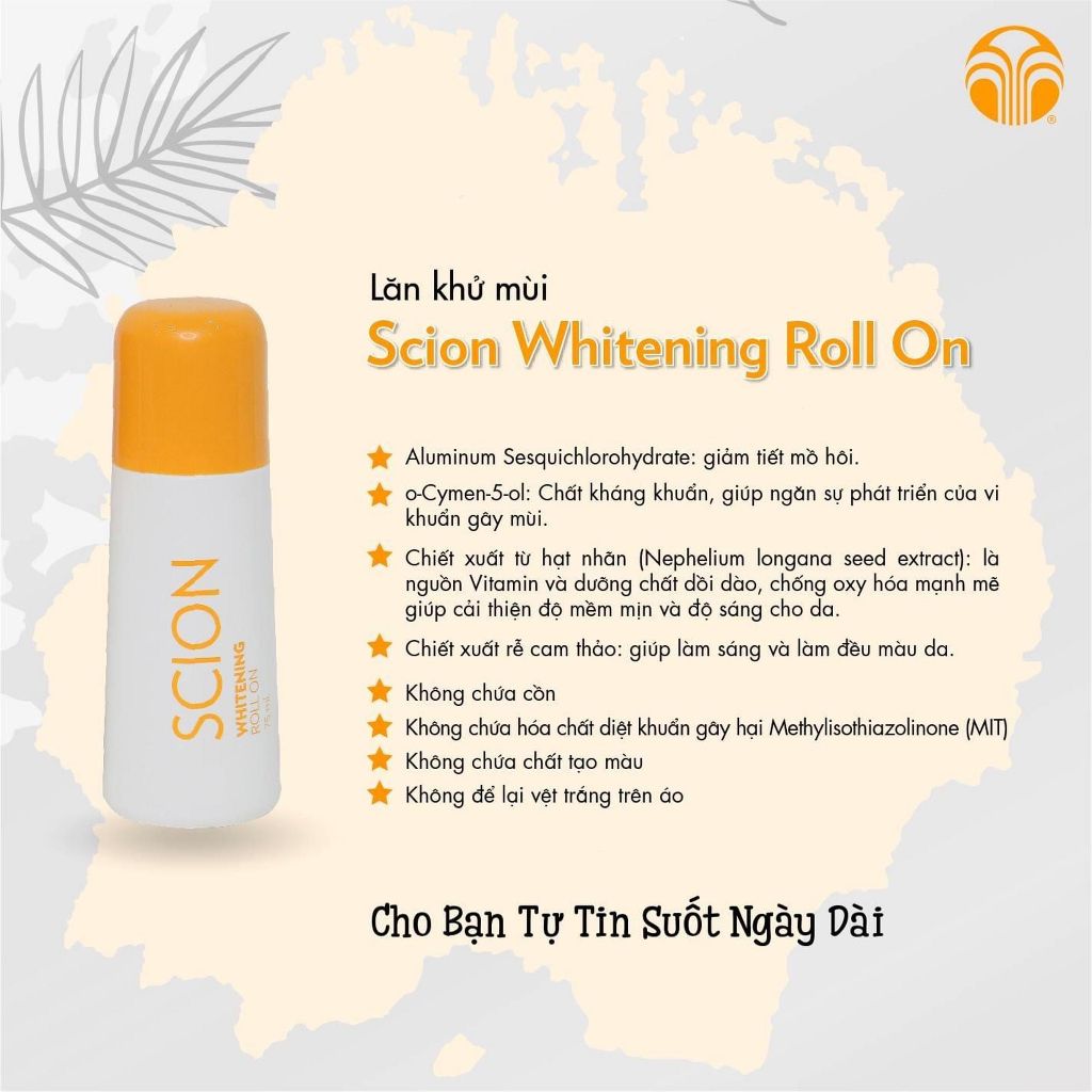  Lăn khử mùi Scion Nuskin 75ml (MP6438) 