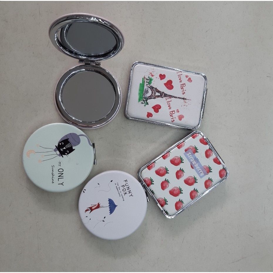  Gương soi mini 2 mặt kính 35D (TS0852) 