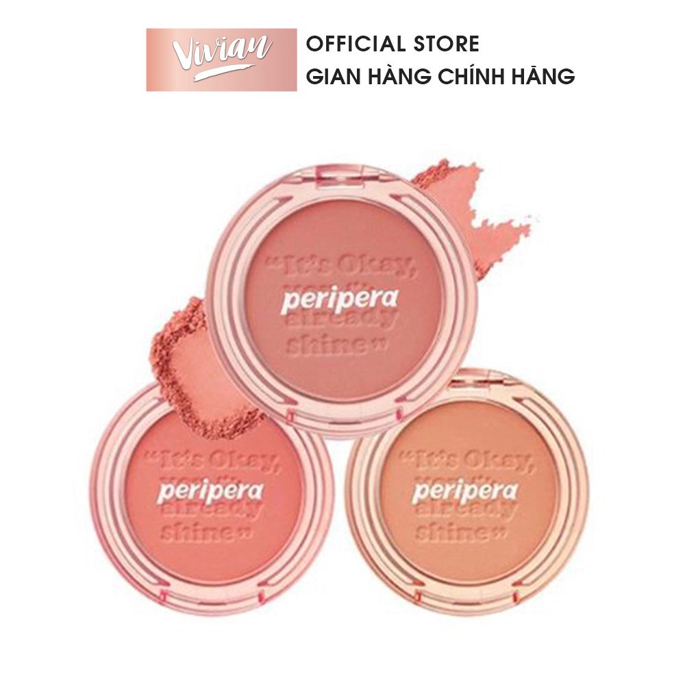  Má hồng Peripera Sunshine Cheek (MP8460 MP8461 MP8462) 