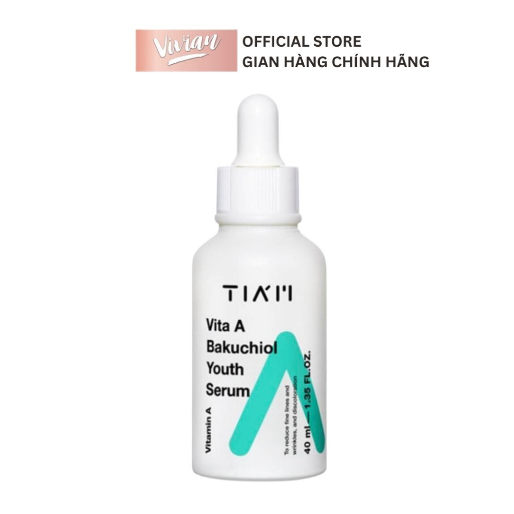  Serum TIA'M căng bóng, trẻ hóa da - TIA'M Vita A Bakuchiol Youth 40ml (MP9176) 