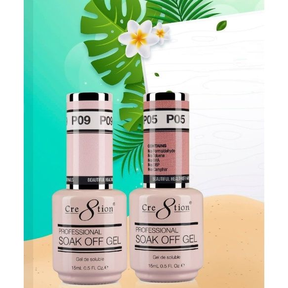  Sơn gel French Cre8tion Màu P21 - W04 (SO1730 - SO1741) 