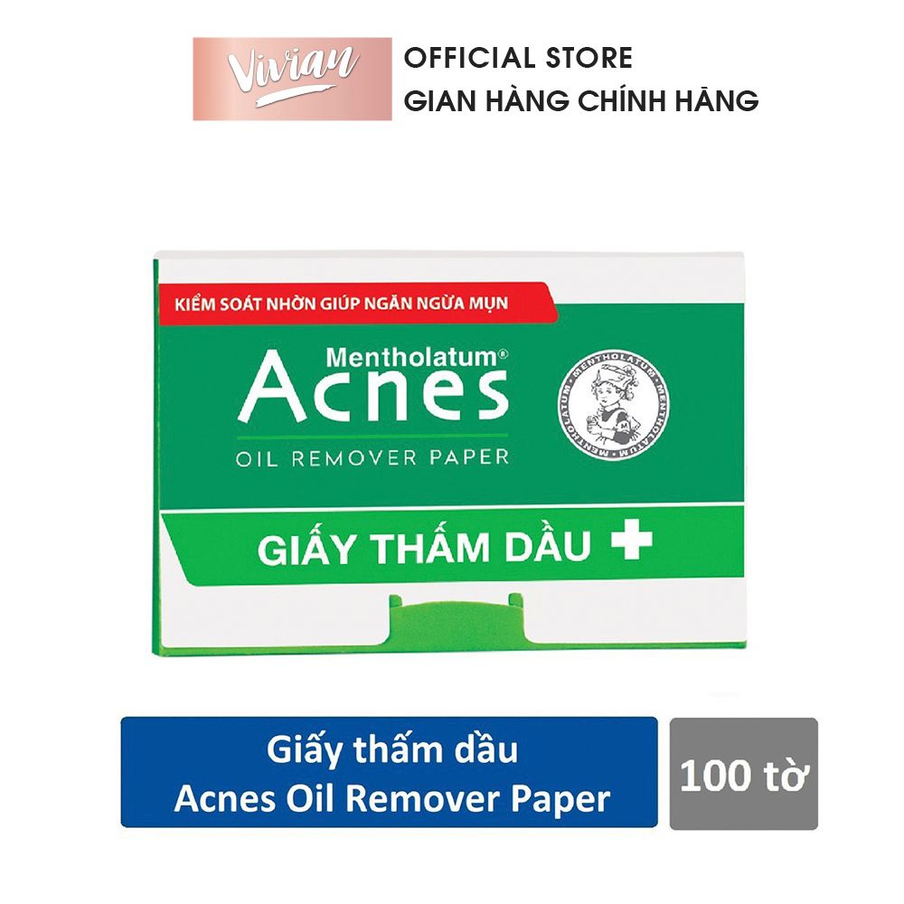  Giấy thấm dầu Acnes (100 tờ) - MP4687 