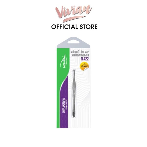 Nhíp Inox Vỉ Giấy N.422 KỀM NGHĨA