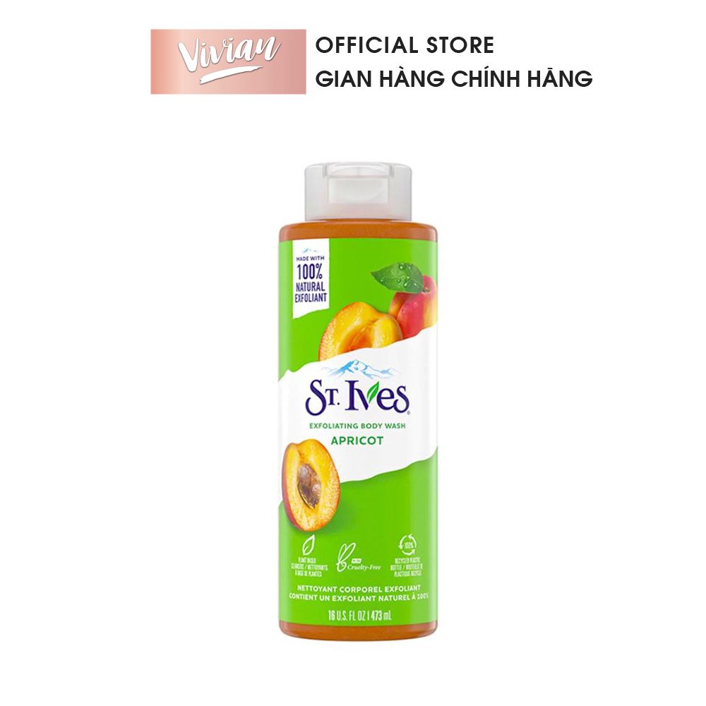  Sữa tắm St.ives hương mơ 473ml (MP4794) 