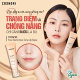 Kem nền nâng tông chống nắng CKĐ 3in1 Cosnori 50ml (MP8839) 