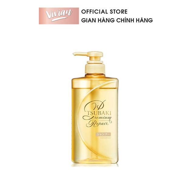 Dầu gội phục hồi giảm gãy rụng Tsubaki Premium Repair
