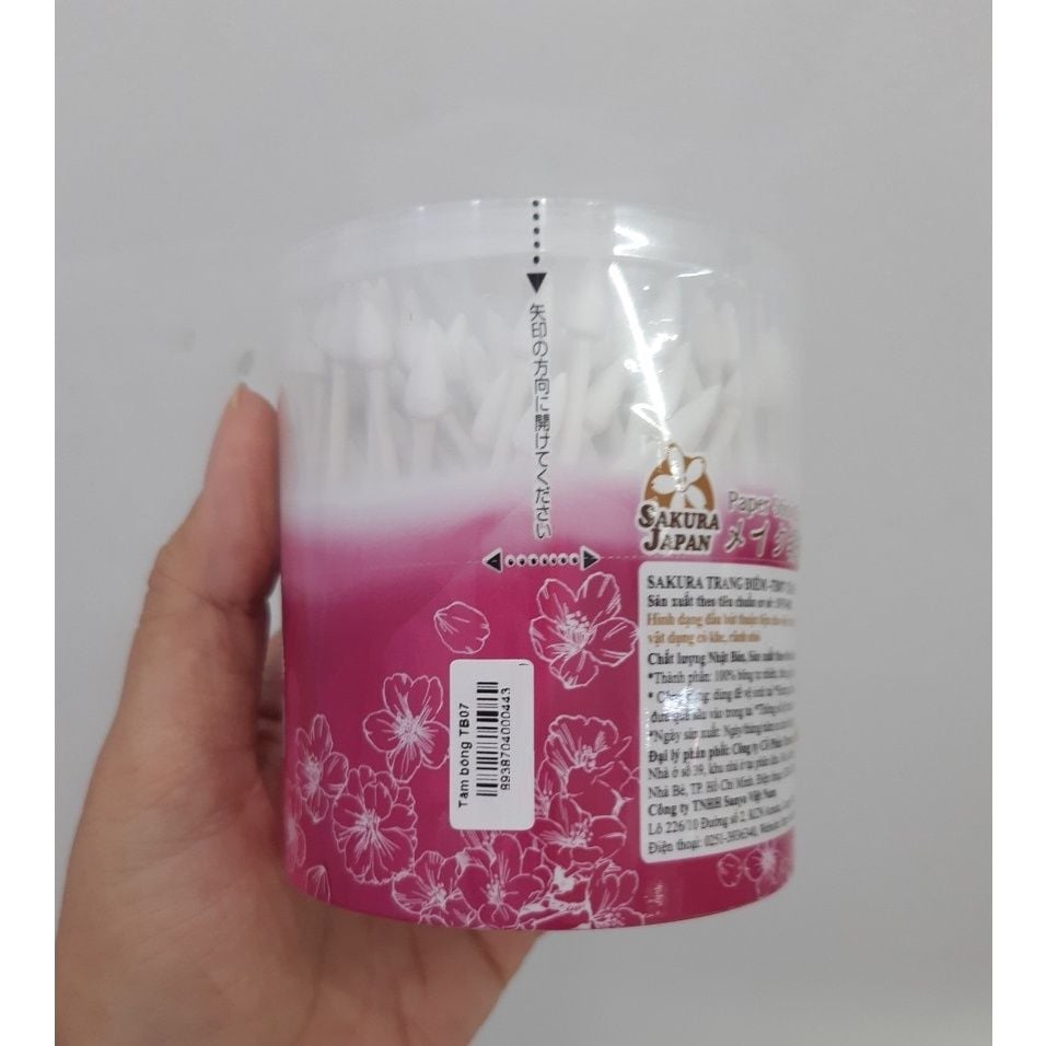  Tăm Bông Sakura TB07 (150 que) - MP3449 