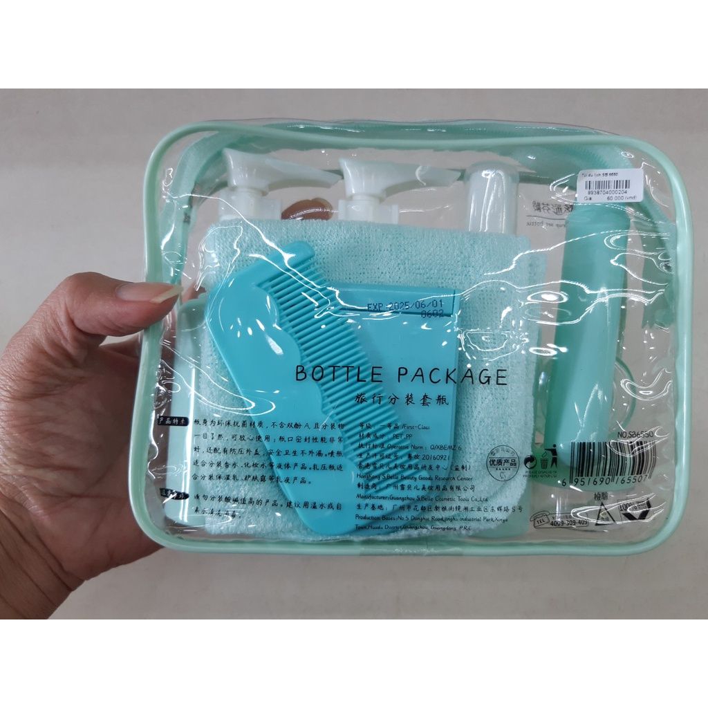 Bộ chai chiết mỹ phẩm SB 6550 (MP1325) 