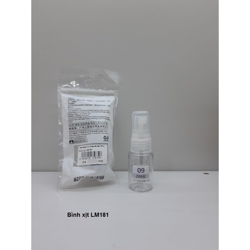  Bình chiết dạng xịt LM181 (MP7263) 