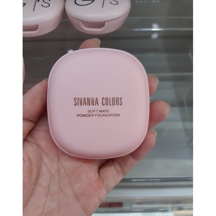  Phấn phủ Sivanna Soft Matte Fall In Love (MP8224 MP8225) 