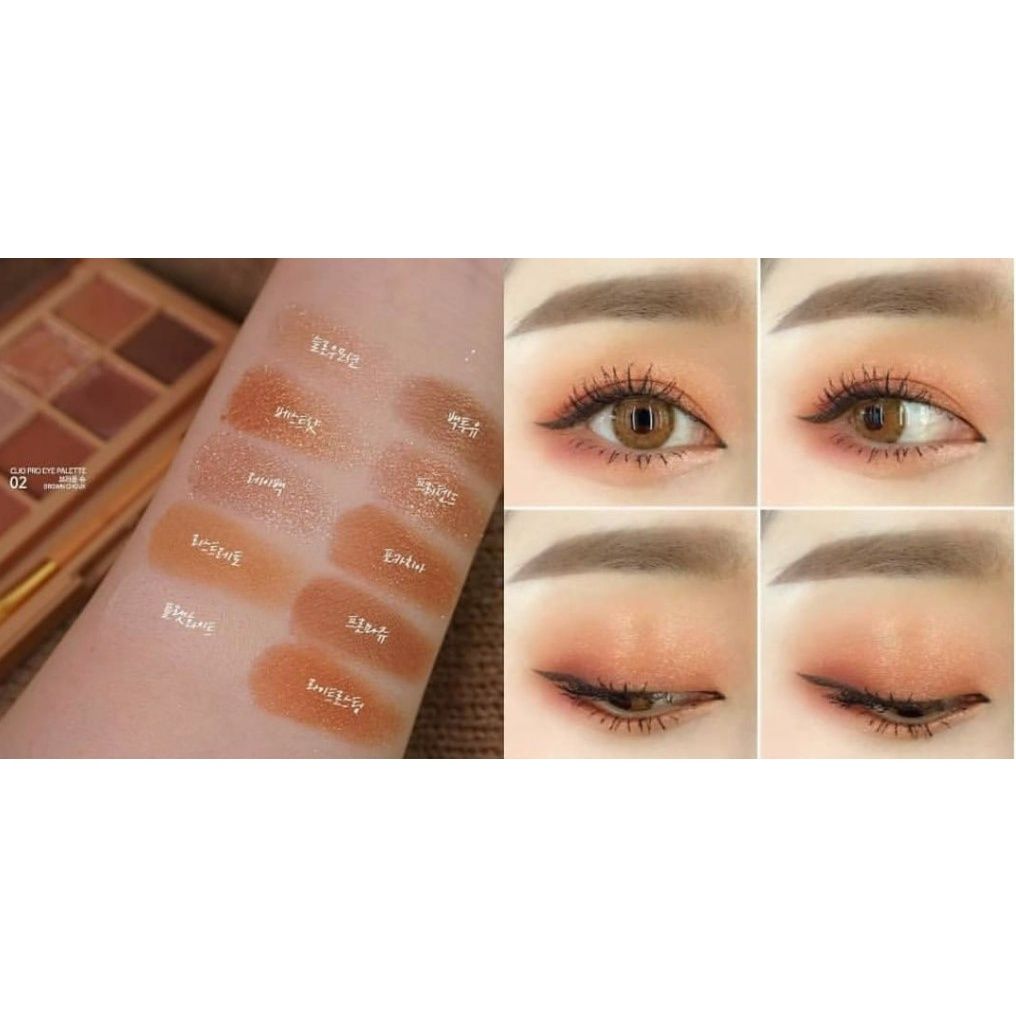  Màu mắt 10 ô Clio Pro Eye Palette #02 (MP8195) 