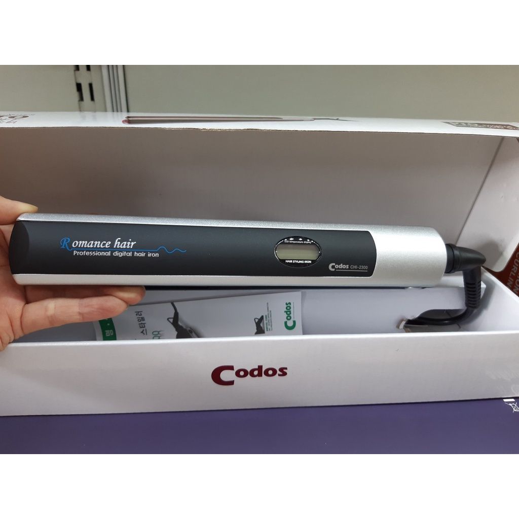 Máy duỗi tóc cao cấp Codos 2300 (xám) - TO2368 