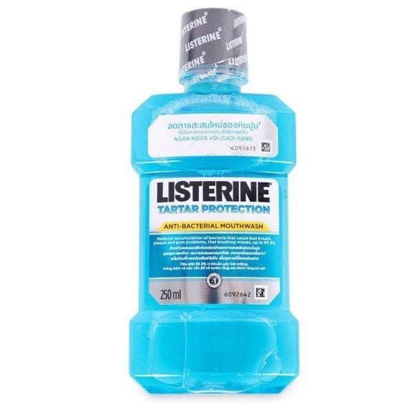  Nước súc miệng Listerine 250ml (giảm vôi răng) (MP6931) 