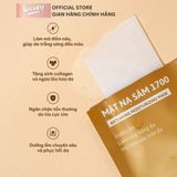  Mặt nạ sâm 1700 Cỏ Mềm -  dưỡng ẩm ngừa lão hoá da 18g (MP9198) 