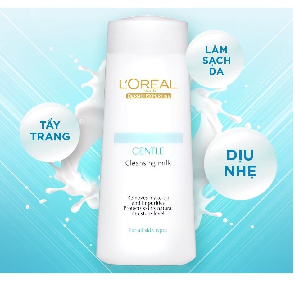  Sữa Tẩy Trang Dành Cho Mọi Loại Da LOreal 200ml (MP1176) 