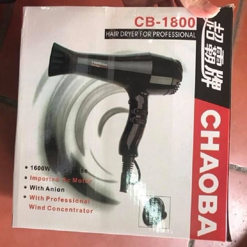 Máy sấy tóc ChaoBa CB1800 (TO1486) 