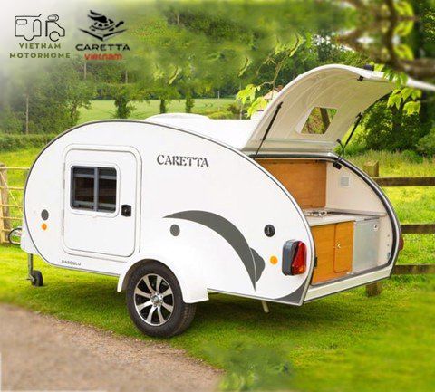  Xe Kéo Cắm Trại Caretta Teardrop 1500 