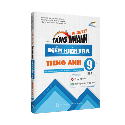 Bí quyết tăng nhanh điểm kiểm tra Tiếng Anh 9 tập 1