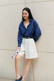 Áo Sơ Mi Trơn Oversize FAS327 