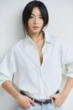  Áo Sơ Mi Sọc Oversize FAS325 