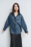  Áo Sơ Mi Sọc Oversize FAS316 