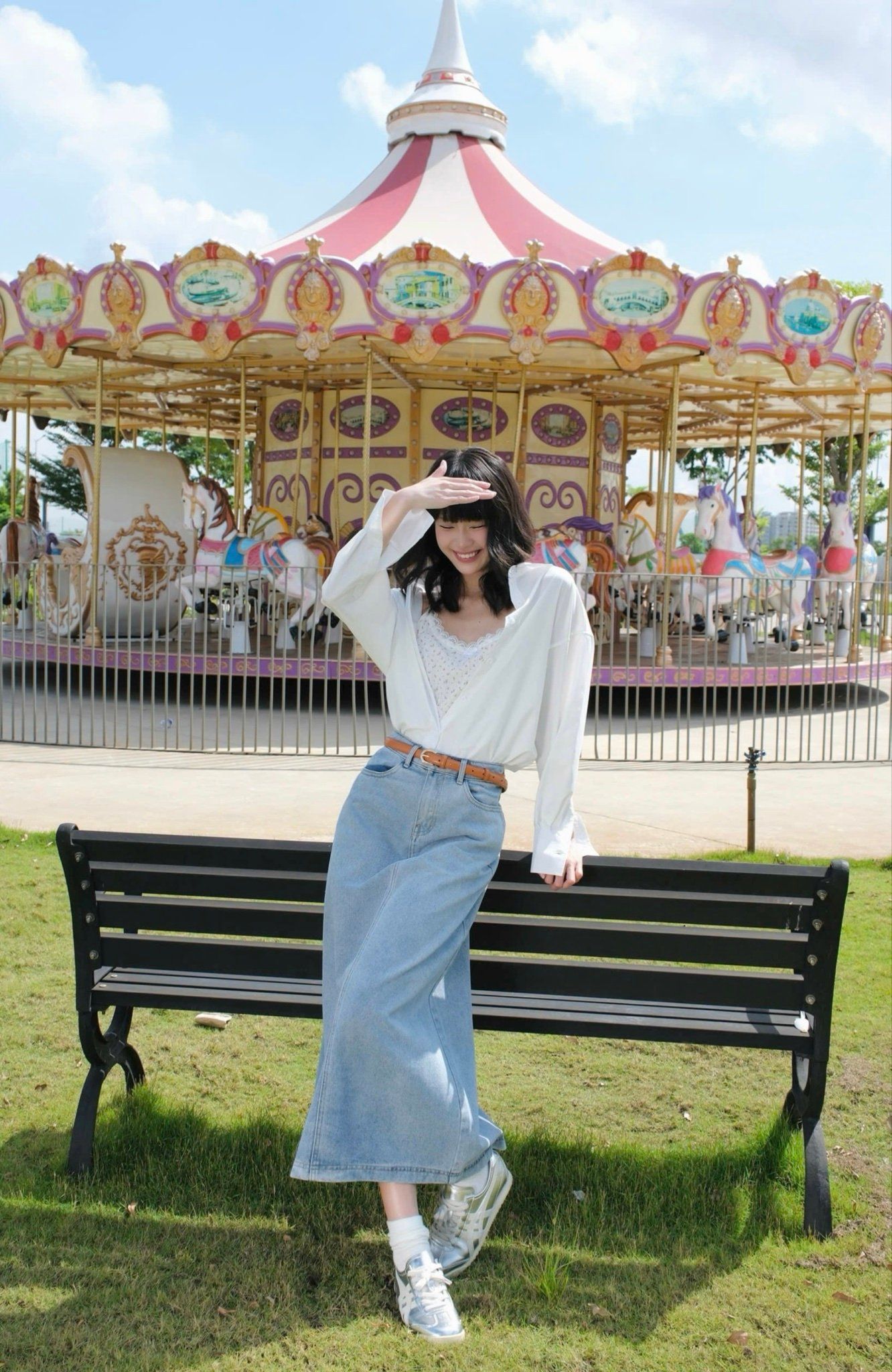  Áo 2 Dây Croptop Ren Hoa Nhí FAD074 