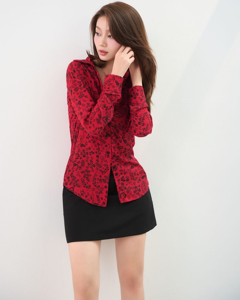  Sơ Mi Regular Hoa FAS342 