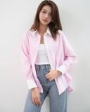  Áo Sơ Mi Phối Oversize FAS351 