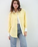  Áo Sơ Mi Phối Oversize FAS351 