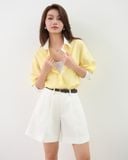  Áo Sơ Mi Phối Oversize FAS351 