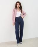  Áo Sơ Mi Sọc Oversize FAS350 