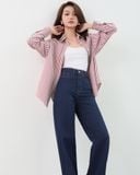  Áo Sơ Mi Sọc Oversize FAS350 