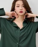  Áo Sơ Mi Trơn Oversize FAS291 