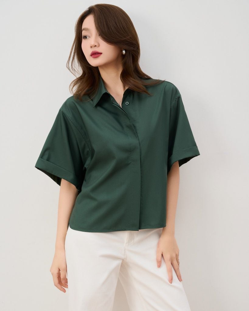  Áo Sơ Mi Tay Ngắn FAS360 