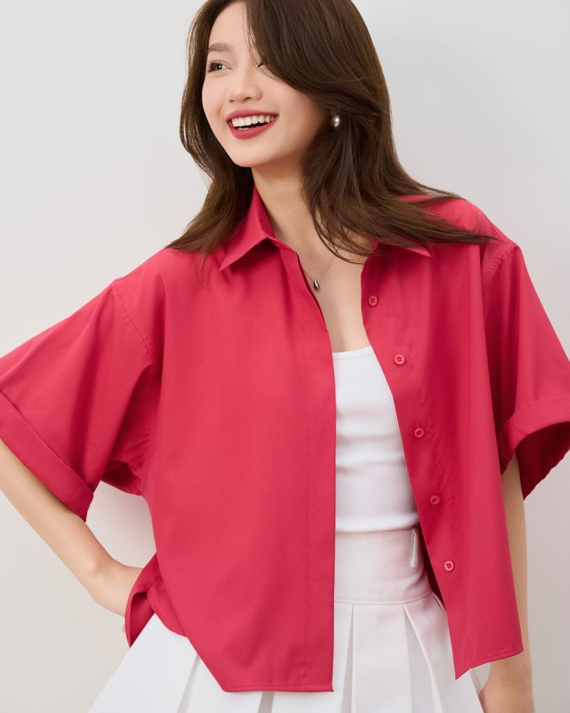  Áo Sơ Mi Tay Ngắn FAS359 