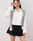  Áo Sơ Mi Croptop+Túi FAS357 