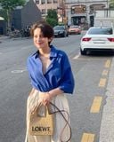  Áo Sơ Mi Trơn Oversize FAS291 