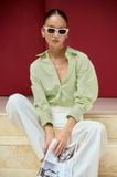  Áo Sơ Mi Trơn Oversize FAS291 