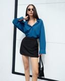  Áo Sơ Mi Trơn Oversize FAS327 