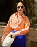  Áo Sơ Mi Trơn Oversize FAS293 