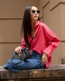  Áo Sơ Mi Trơn Oversize FAS291 