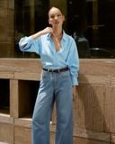  Áo Sơ Mi Trơn Oversize FAS291 