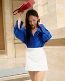 Áo Sơ Mi Trơn Oversize FAS327 