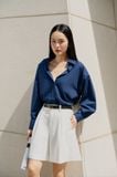  Áo Sơ Mi Trơn Oversize FAS327 