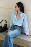  Áo Sơ Mi Sọc Oversize FAS306 